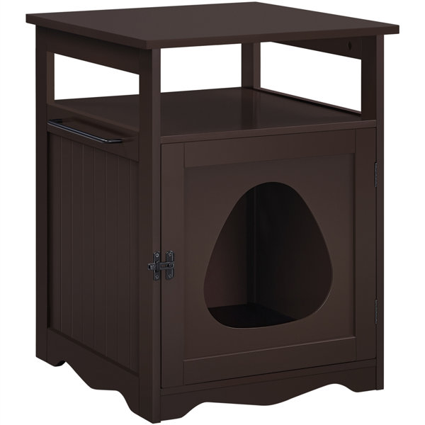 Archie & Oscar™ Hartlyn Cat Litter Box Enclosure Lockable Wooden Pet